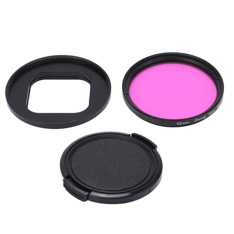 52Mm Diving Filter For Hero 9 Lens Accessories Purple 643505015713