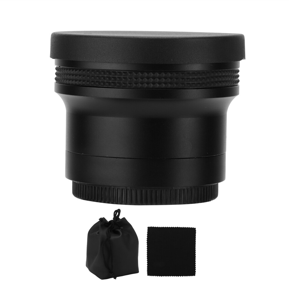 52Mm Super Macro Fisheye Lens For Canon/Nikon Dslr Light 643505138788