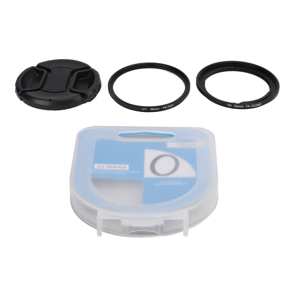 58Mm Filter Adapter Ring Uv Lens Cover For G1x 643505016925