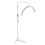 (UK Plug) 26in LED Floor Light Adjustable Color Temp Brightness Half Moon EU 5