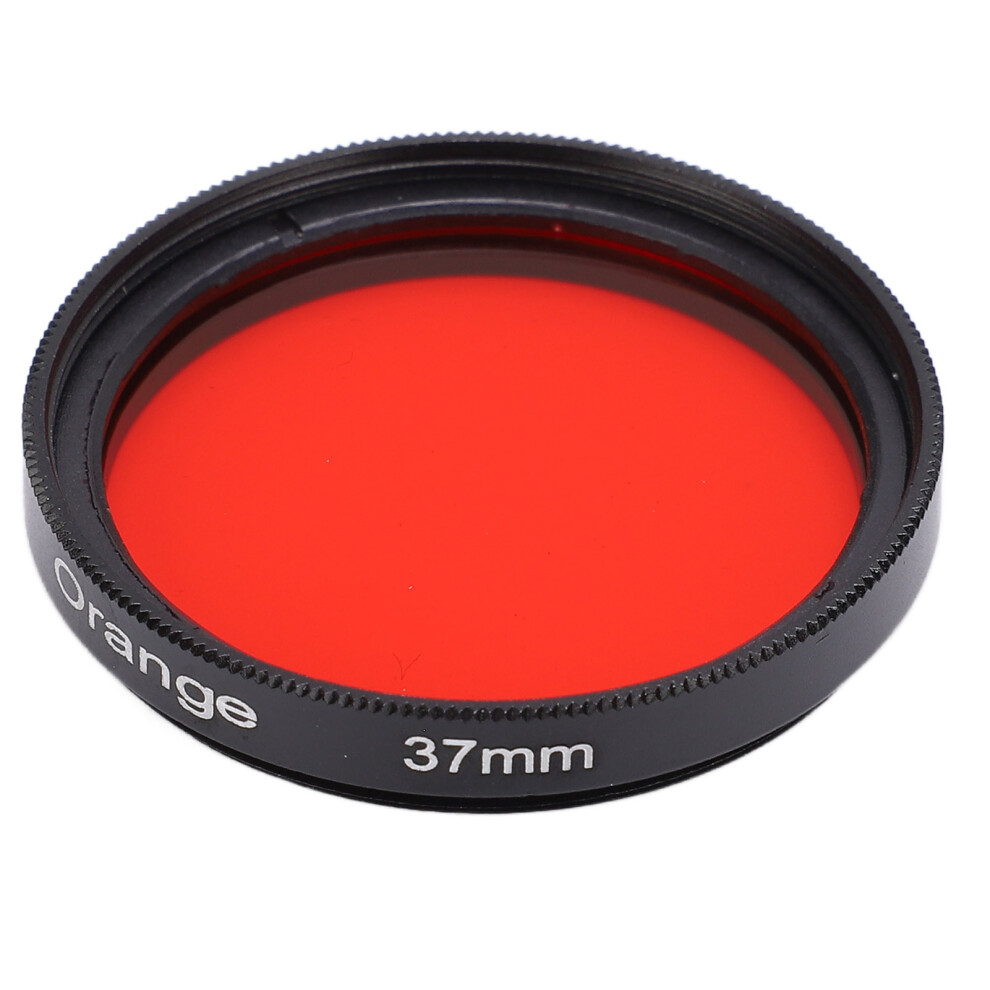 () 37Mm Full Color Lens Filter Scratch Resistant Waterproof Kit Orange/Green 643505016468