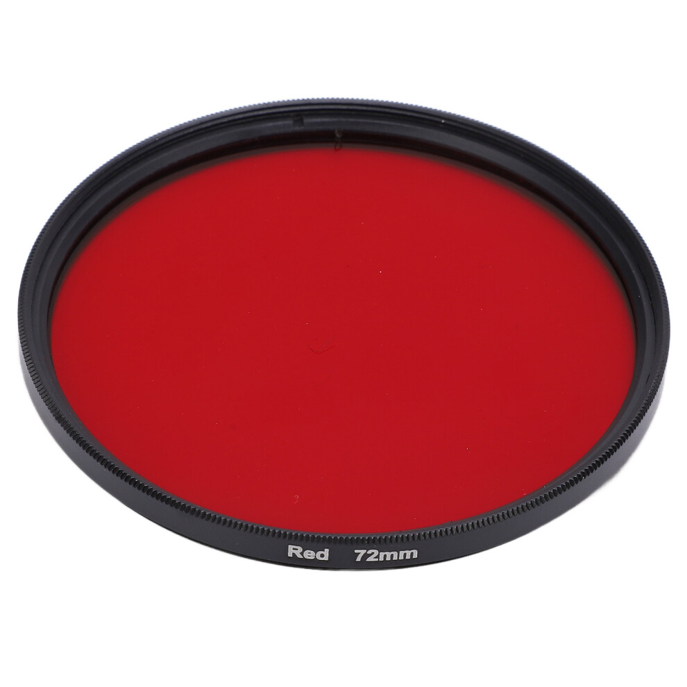 (72Mm) Camera Lens Filter 72Mm For Nikon Dslr Red 643505016505