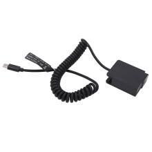 Type C DMWDCC8 Dummy Battery Adapter for G5 Camera