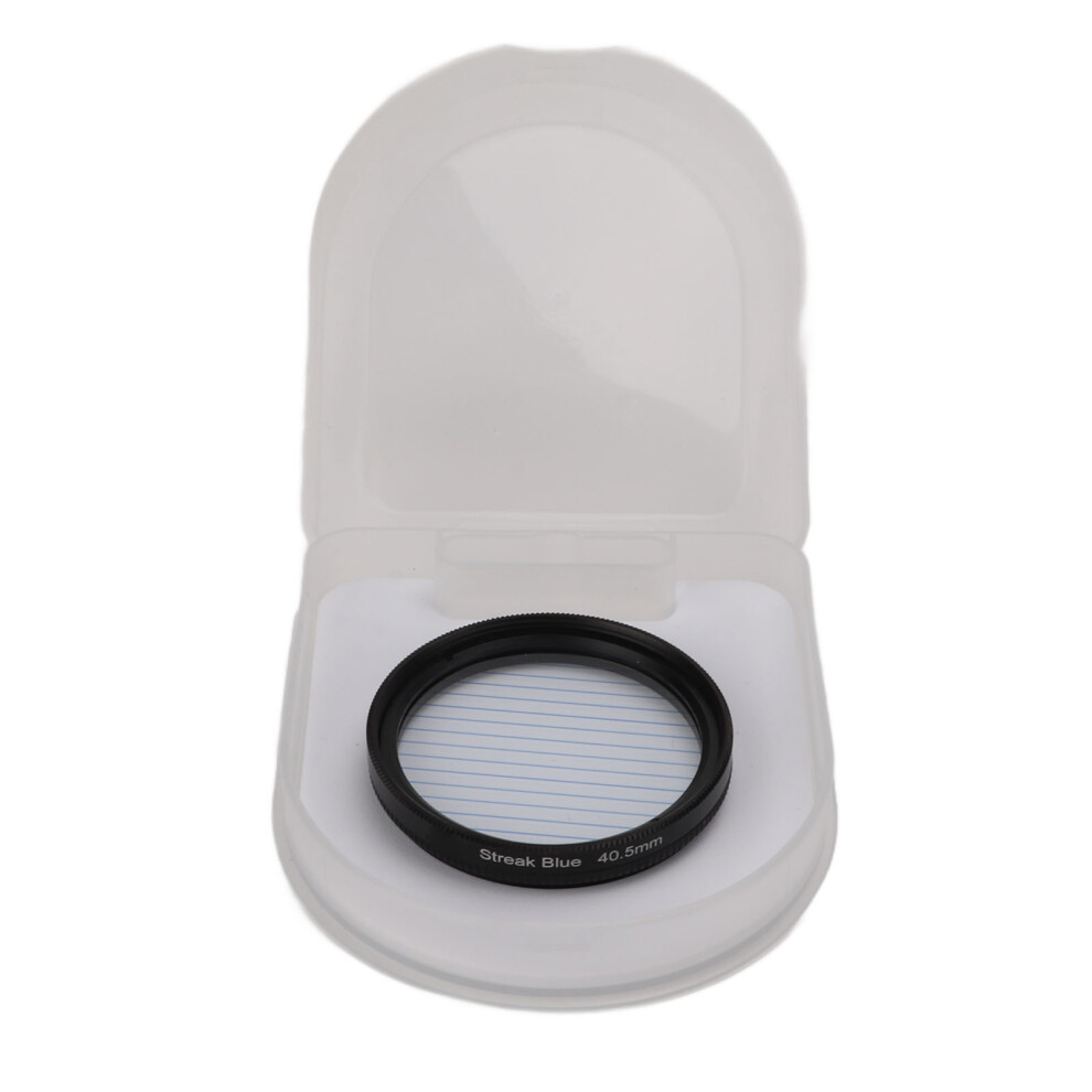 (40.5Mm) Junestar Streak Filter 40.5Mm Waterproof Camera Accessory Blue 643505009378