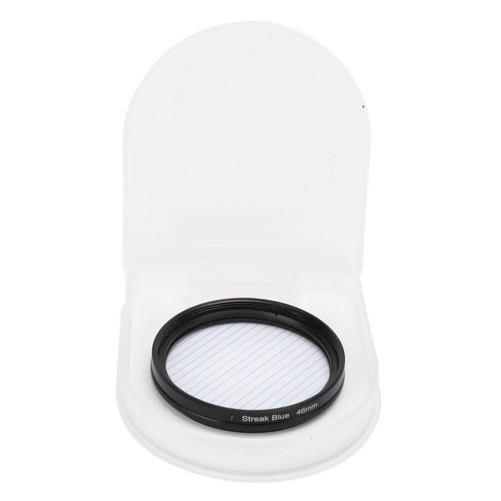 (46Mm) Junestar Streak Filter 40.5Mm Waterproof Camera Accessory Blue 643505009491