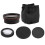 High Transmittance Optical Glass 0.45x Wide Angle Lens 67mm 1