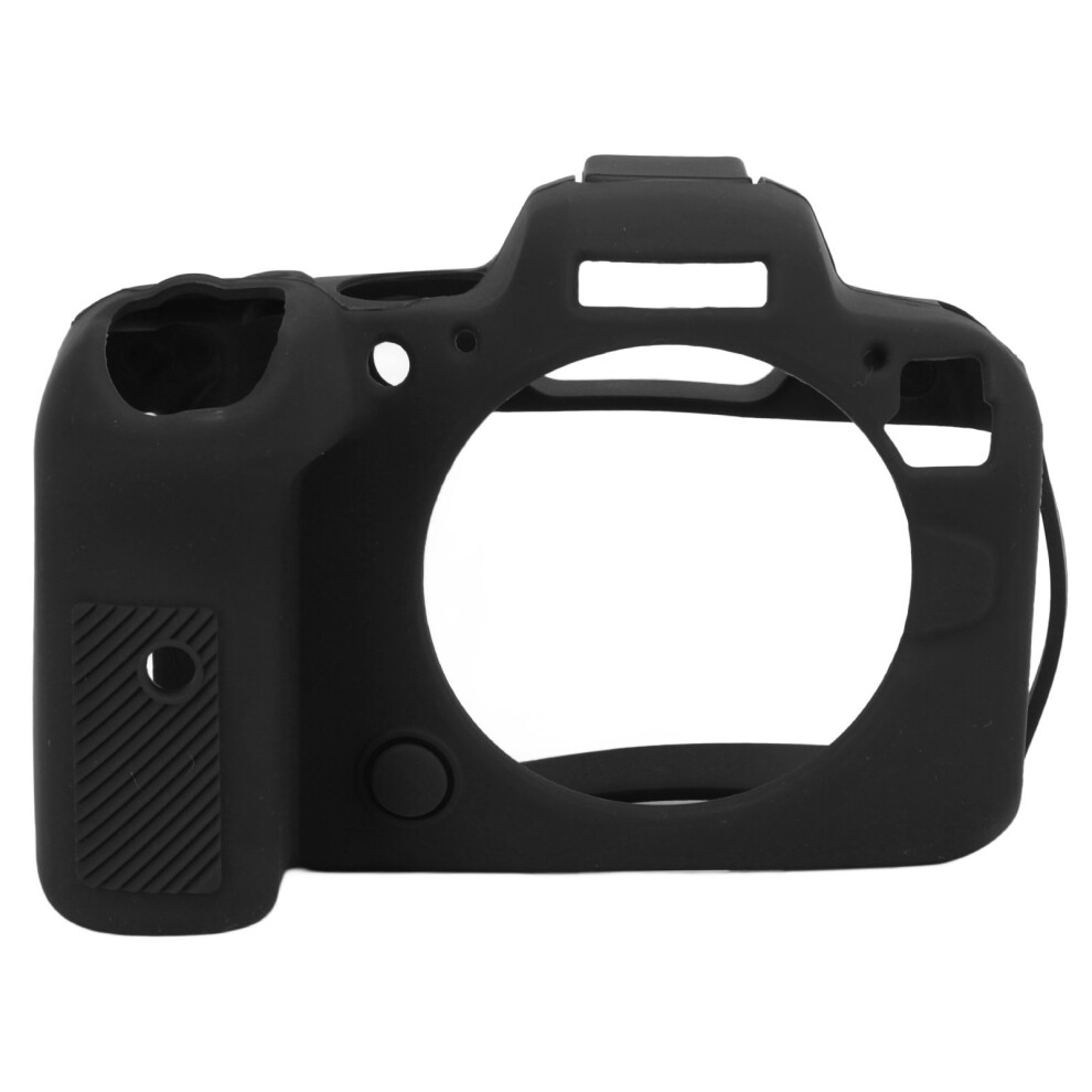 (Black) Silicone Case Stretchable Scratch Resistant For R6 R6ii Black 643505018745