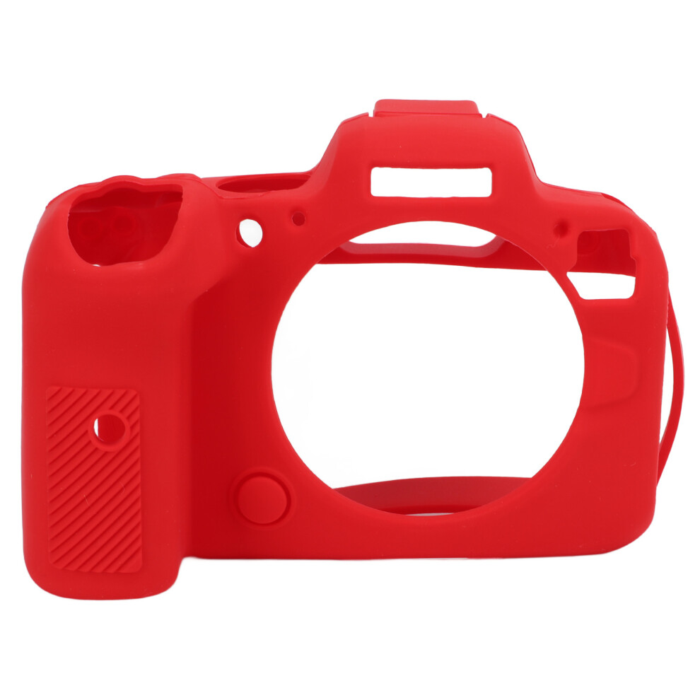 (Red) Silicone Case Stretchable Scratch Resistant For R6 R6ii Red 643505018769