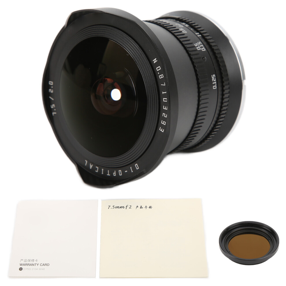 Ttartisan 7.5Mm F2 Fisheye Lens Z Mount For Nikon Z6 Z7 Ii 643505019445