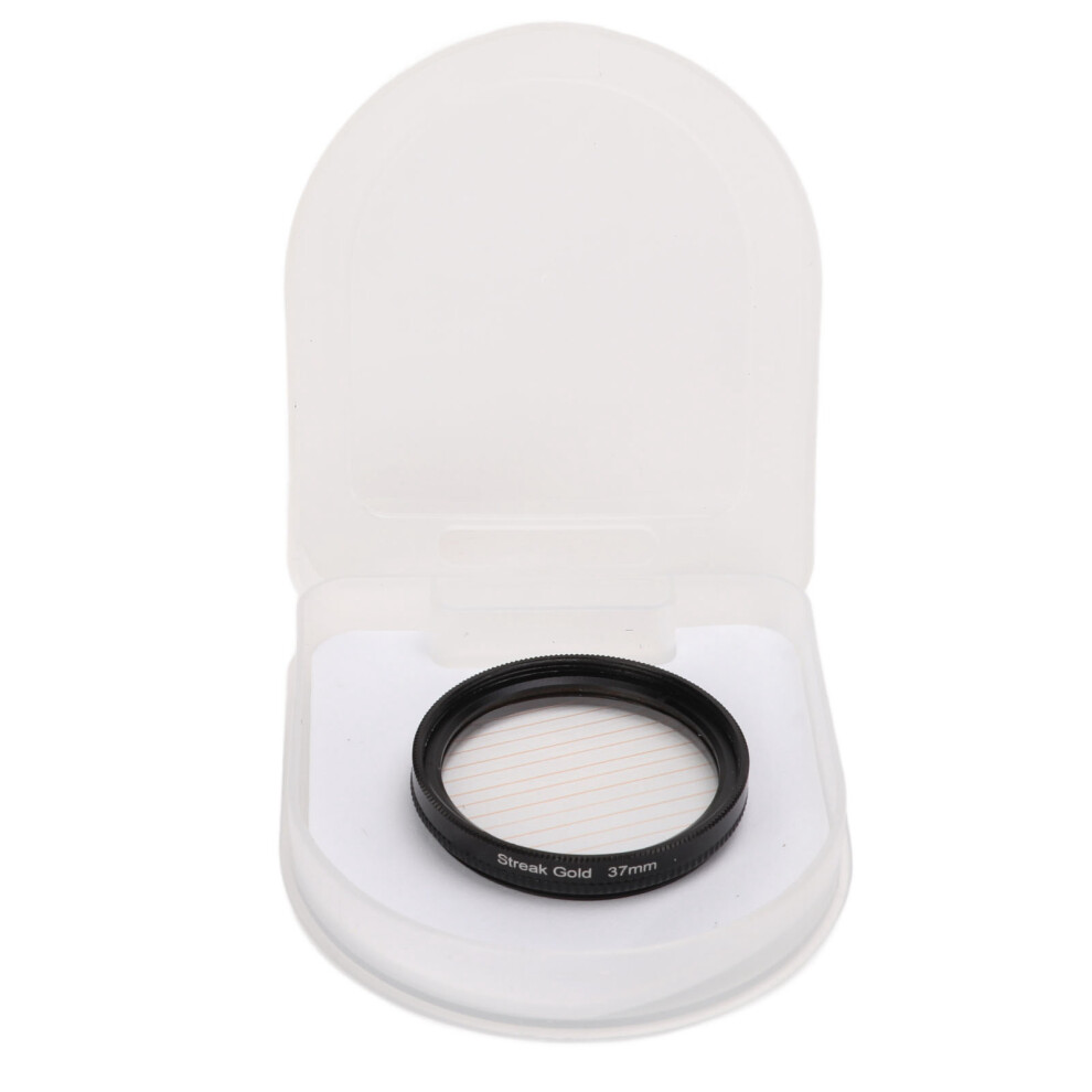 (37Mm/1.46In) Streak Anamorphic Filter 43Mm For Camera Gold 643505009668