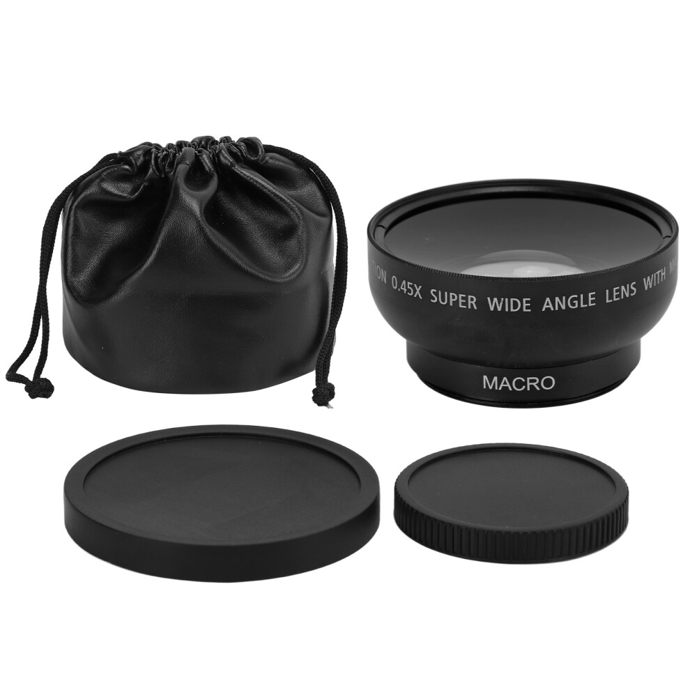 46Mm 0.45X Wide Angle Lens Alloy Glass 643505137019