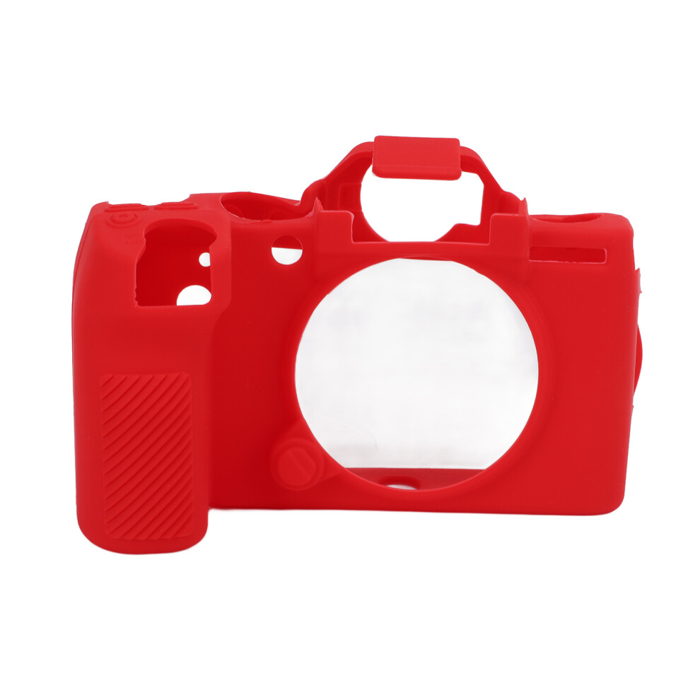 (Red) Fuji Xs10 Camera Silicone Case Protective Sleeve Red 643505136289