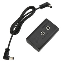 Dummy Battery 7.4V/3A DC Elbow Cable for Sony NPF550/570/970