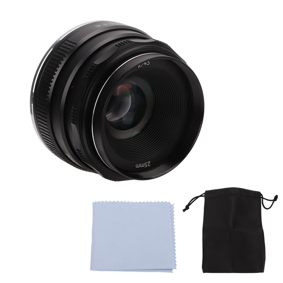 25Mm F1.8 Prime Lens For Fuji Xa3 Xe3 Xt1 Xpro1 Apsc Manual Focus 643505133097