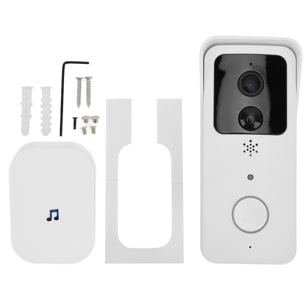 Wireless Wifi Doorbell Camera 1080P 155 Wide Angle Motion Detection 643505134186