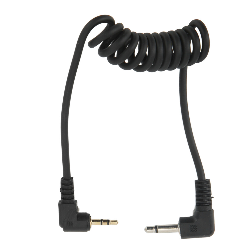 Camera Shutter Cord 2.5Mm To 3.5Mm Plated Elastic Trigger Gold 643505006919