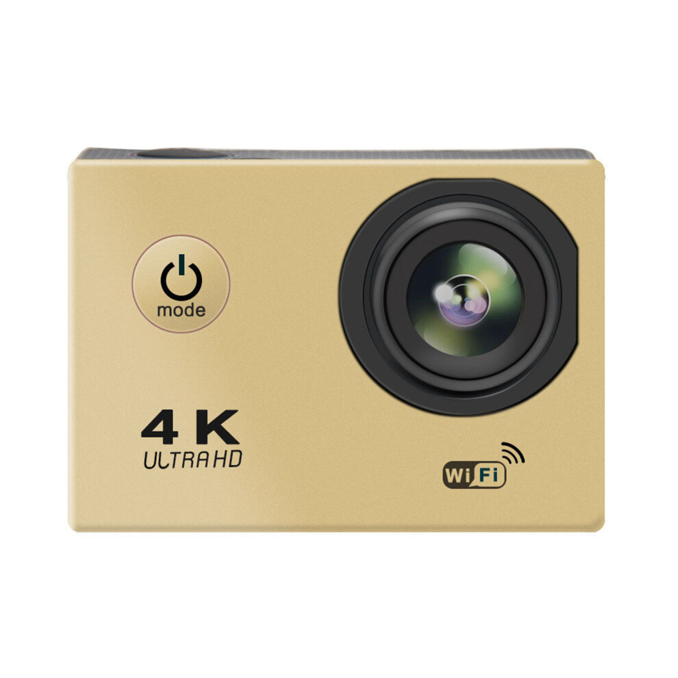 () 4K Video Camera Waterproof Wifi Hd Digital Camcorder Gold/White 643505131864