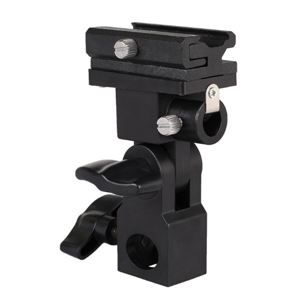 Photo Flash Adapter Hot Shoe Swivel Mount Stand Bracket Light 643505120066