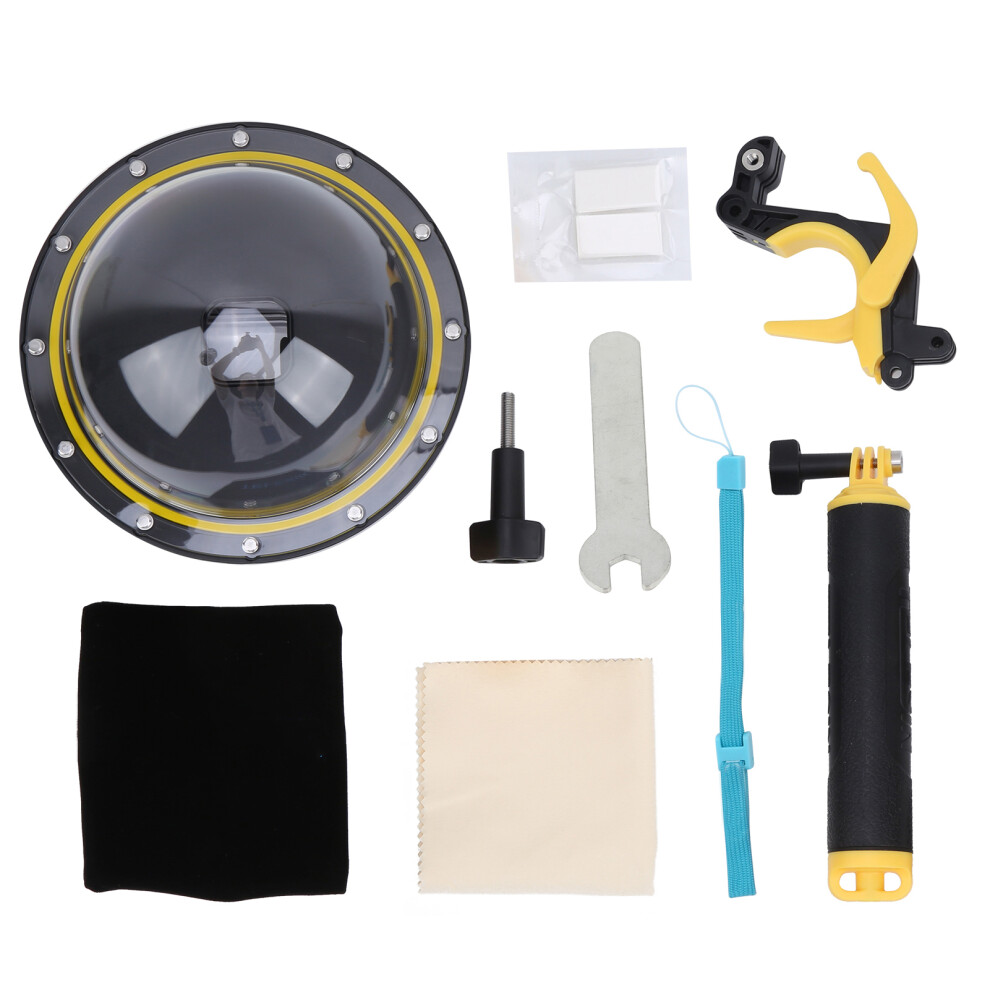 Telesin Fisheye Sphere Diving Face Shield Case For Gopro Hero9 643505026627