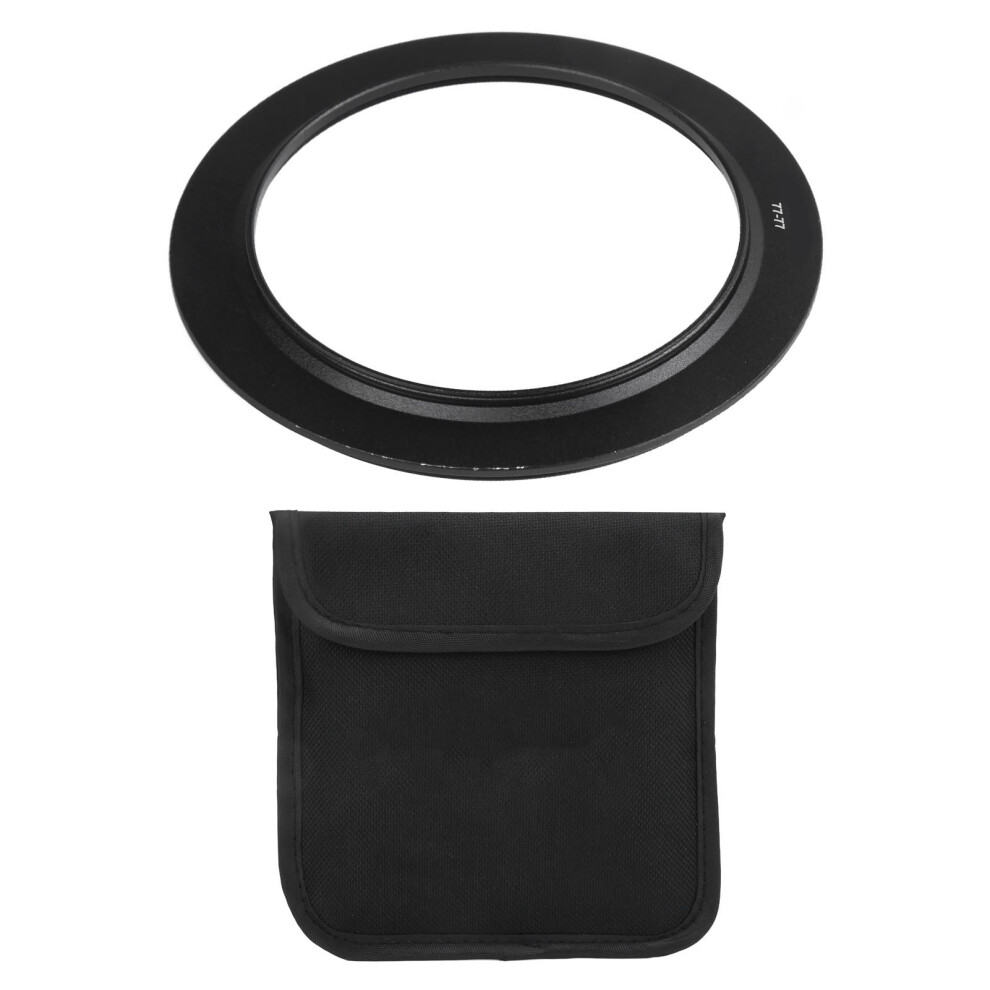 (77Mm) Zomei Aluminium Alloy Lens Adapter Ring 77Mm For Canon Cameras Black 643505137729