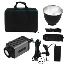 (UK Plug) Ninja300 LED 80W 7800LM 5600K Portable Video Light 100-240V UK Plug