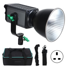 (UK Plug) Weeylite Ninja200 60W COB LED Video Light 2800K-8500K Bi Color