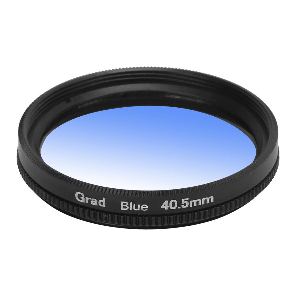 (Gradient ) Junestar 40.5Mm Gradient Filter Waterproof For Canon Blue 643505137934