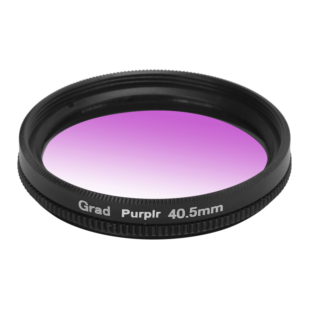 (Gradient ) Junestar 40.5Mm Gradient Filter Waterproof For Canon Purple/Blue 643505138030