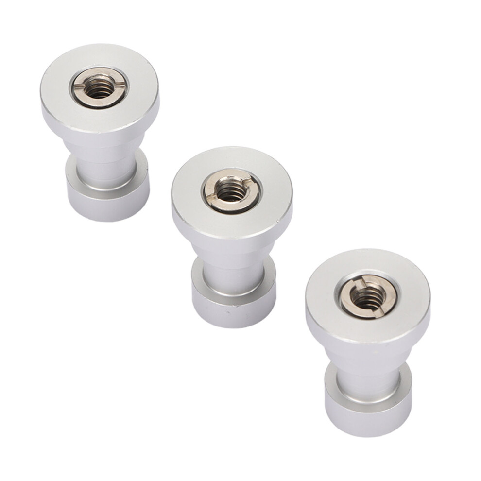 3Pcs 1/4In To 3/8In Aluminum Alloy Tripod Adapter 643505008685
