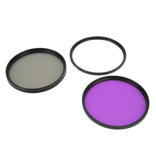 (77mm(1498)) 3pcs Set UV CPL FLD Filter Kit 77mm 1