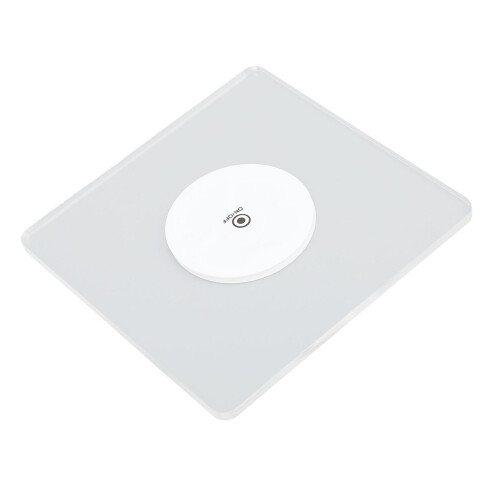 Transparent LED Coaster 3 Modes White Light Non Slip 300mAh 2