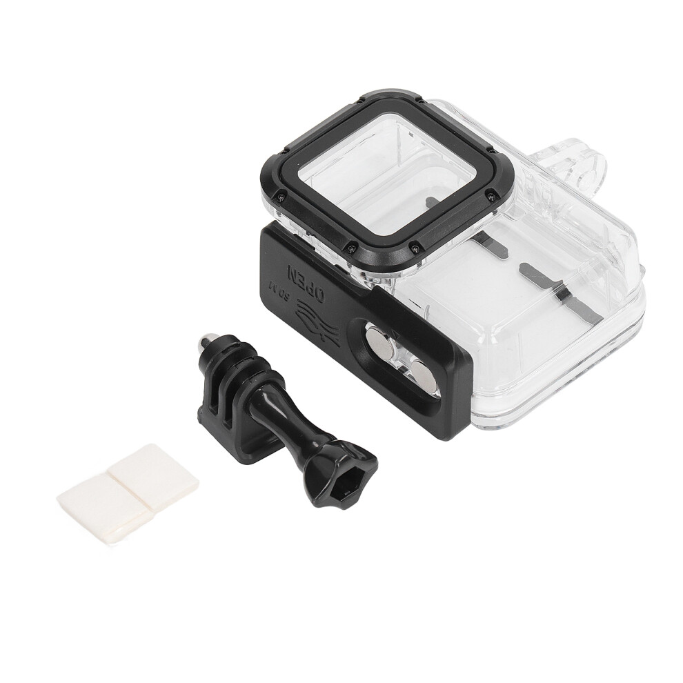 Action Camera Waterproof Housing 197Ft Depth For Insta360 One Rs 4K 643505127508