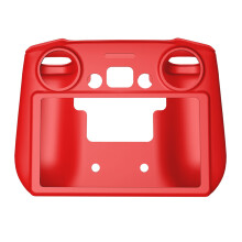 (Red) Silicone Case for DJI MINI 3 PRO Controller with Screen Cover