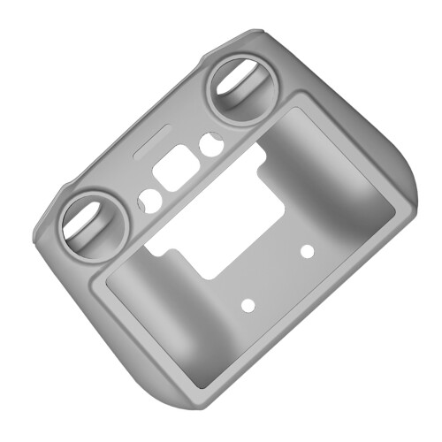 (Gray) Silicone Case for DJI MINI 3 PRO Controller with Screen Cover 2