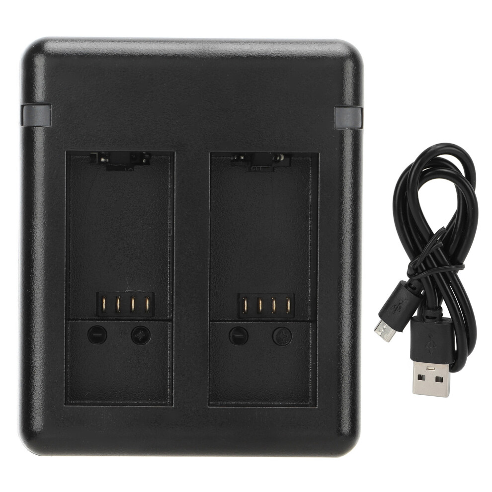 Dual Battery Charger Fast Usb Indicator For Action Camera Light 643505009125
