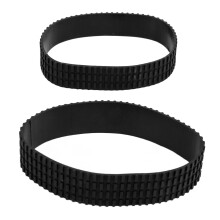 1 Pair Lens Zoom Grip Rubber Ring for Nikon AF-S 14-24mm F/2.8G ED