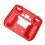 (Red) Silicone Case for DJI MINI 3 PRO Controller with Screen Cover 4