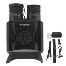 3.5in Binocular Night Vision Goggles 720P IR LCD Display Day Night