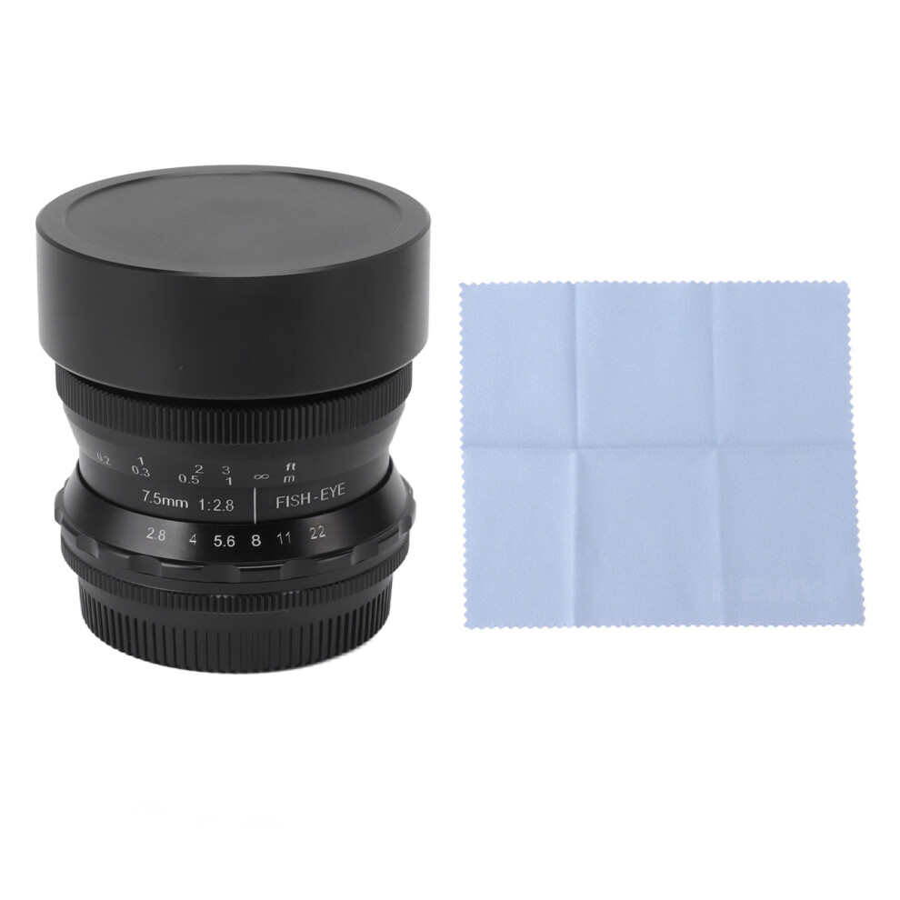 7.5Mm F2.8 Fisheye Lens For M4/3 Olympus Em1x Em13 Em53 Em10 643505113884