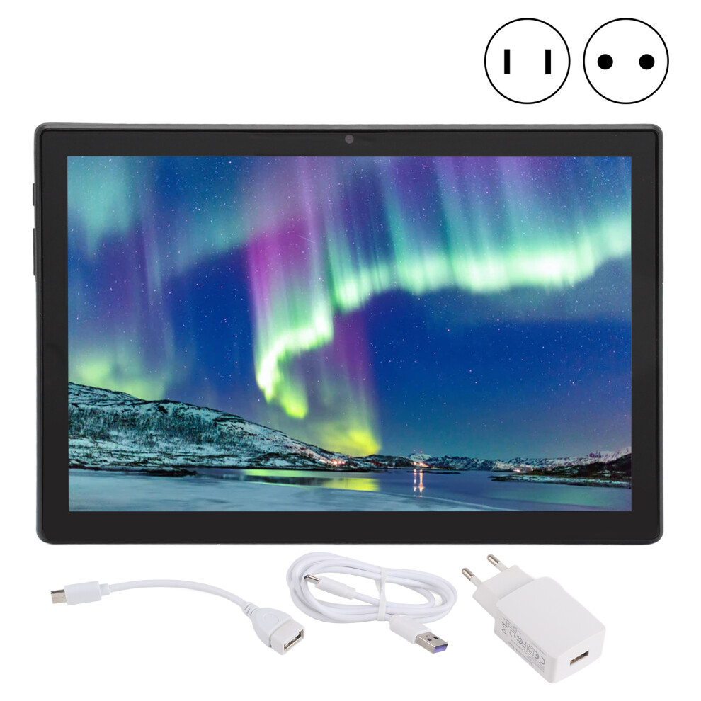 (Eu Plug) 10.1 Inch Ips Hd Tablet 4Gb Ram 32Gb Rom Octa Core Android 8.1 Us Plug 643505128055