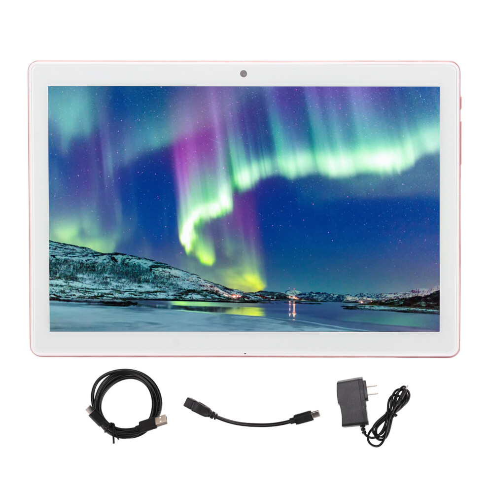 (Us Plug) 10.1 Inch Quad Core Android 11 Tablet 2Gb 32Gb Wifi Hd Ips Ultra Thin 643505128031