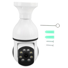 Wireless Wifi Bulb Camera Full Color Night Vision 110-240V