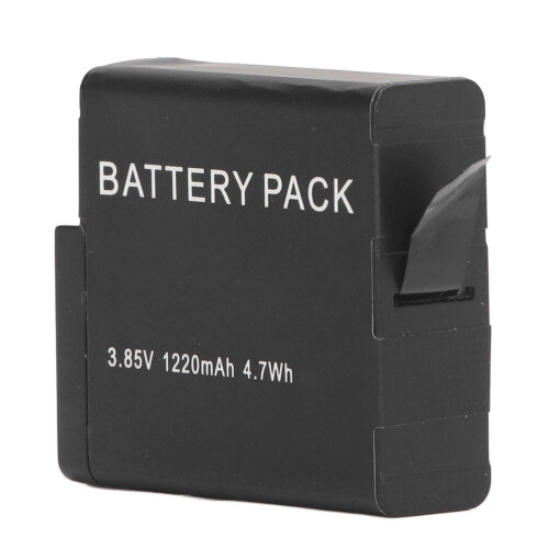 Action Camera Battery 1220mAh Rechargeable Low Temp Resistant 2