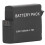 Action Camera Battery 1220mAh Rechargeable Low Temp Resistant 5
