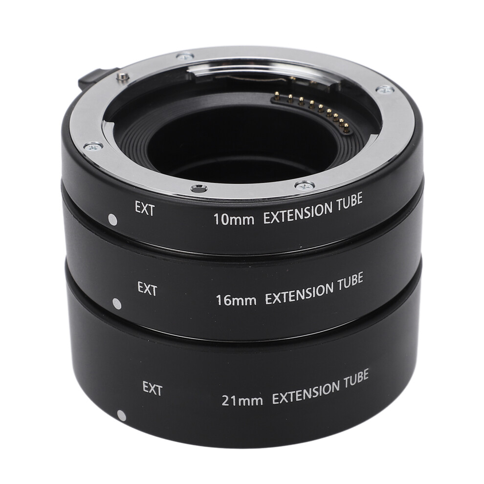 Auto Focus Macro Extension Tube Ring Set 10Mm 16Mm 21Mm For Eos M 643505135657