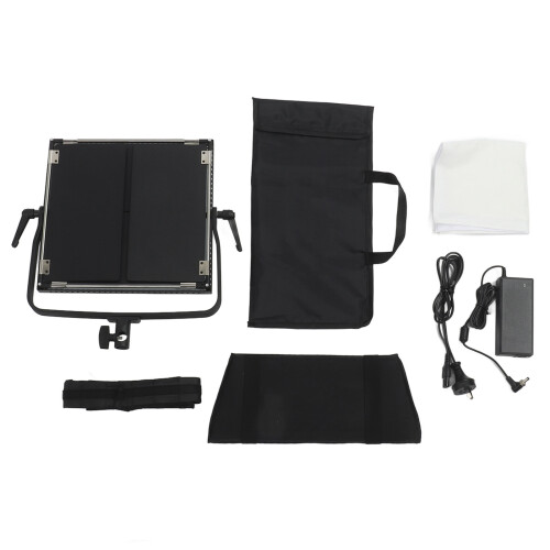 60W LED Video Light RGB Panel with Barn Door for Studio
