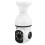 Wireless Wifi Bulb Camera Full Color Night Vision 110-240V 2