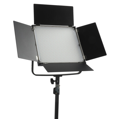 60W LED Video Light RGB Panel with Barn Door for Studio 2