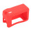 (Red) Silicone Case for Osmo Action 3 Drop Resistant with Lanyard Red 2