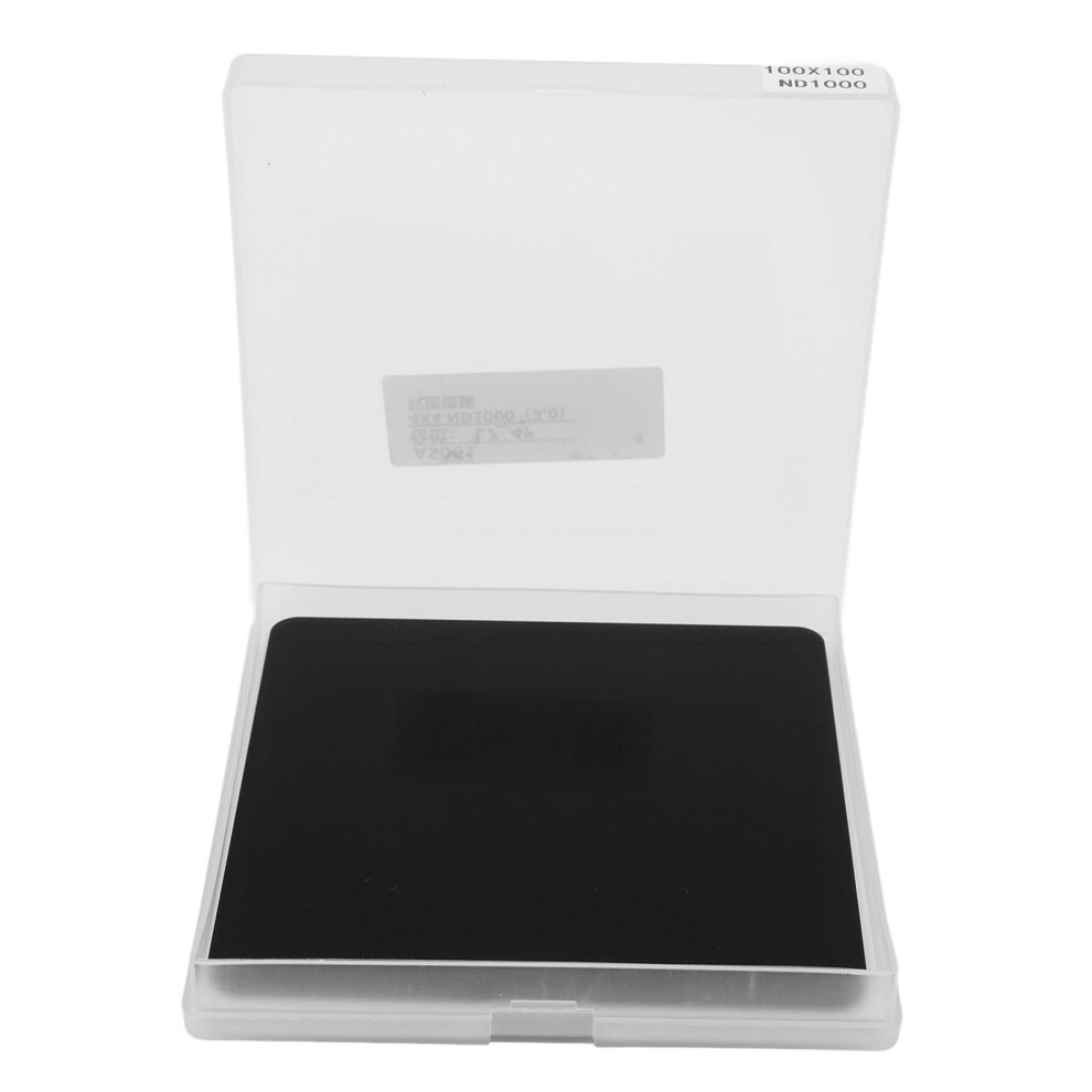 (Nd1000) 100X100mm Square Nd Filter 2Mm Thickness Multi Layer Coating Nd2 643505111699